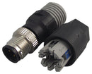 Phoenix Contact SACC-M12MS-4QO-075-M SACC-M12MS-4QO-075-M Sensor Connector M12 Male 4 Positions IDC / IDT Pin Straight Cable Mount