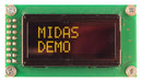 Midas MCOB20805AV-EYP MCOB20805AV-EYP Graphic Oled 8 x 2 Yellow on Black 5V Parallel 58mm 32mm -40 &Acirc;&deg;C