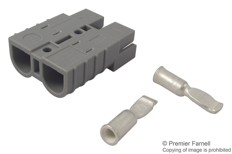 AMP - TE Connectivity 647893-4 647893-4 Rectangular Power Connector Cable 2 Contacts 50 Mount Crimp Plug Receptacle