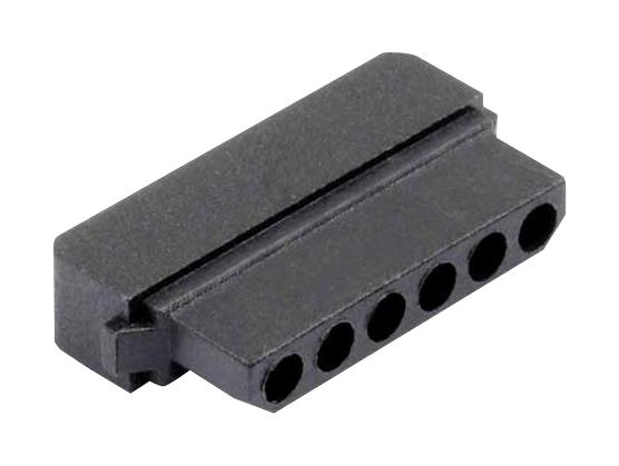 Harwin M80-1010698S M80-1010698S Rectangular Connector Datamate L-Tek M80-101 6 Contacts Receptacle 2 mm Crimp 1 Row