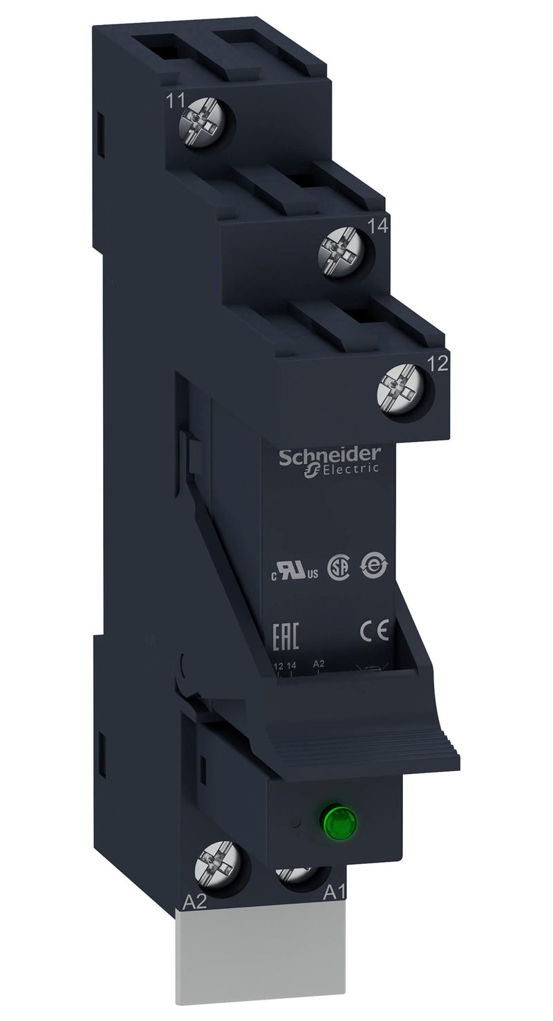 Schneider Electric RSB1A120F7PV Power Relay Spdt 120VAC 12A Socket