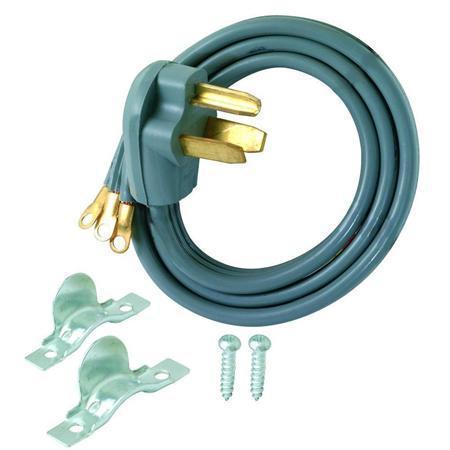 EZ-FLO 61250 3-Wire 30A Dryer Power Cord - 5 Length 55X0840