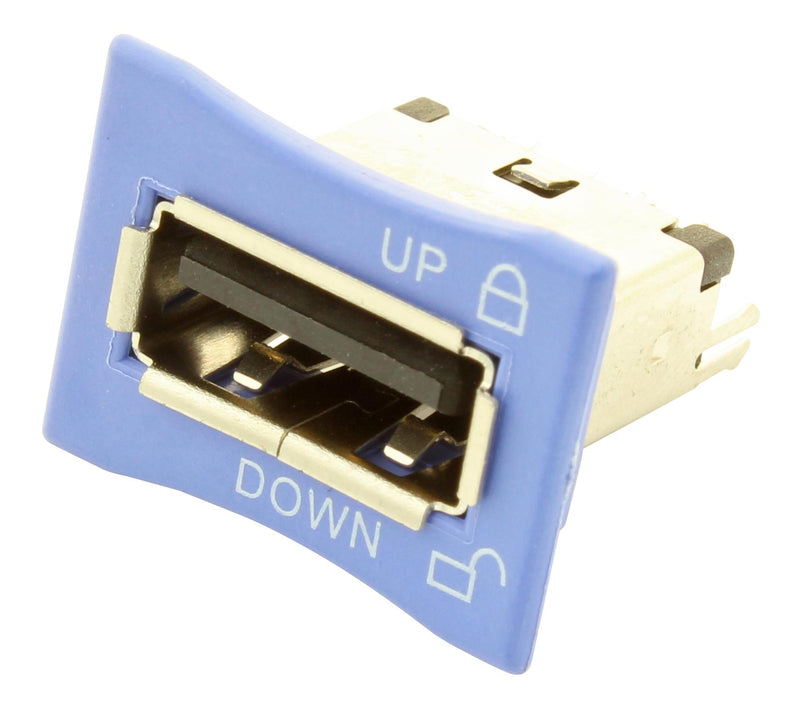 TE Connectivity 1775690-2 USB Connector Type A 2.0 Receptacle 4 Ways PCB Mount Vertical