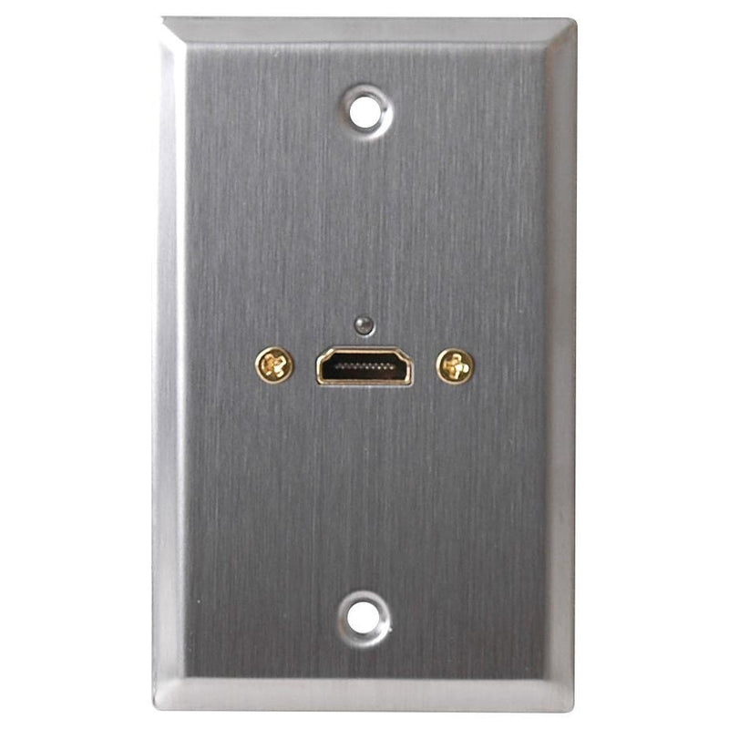 MCM 75-677 Wall Plate Hdmi Port Single Gang SS