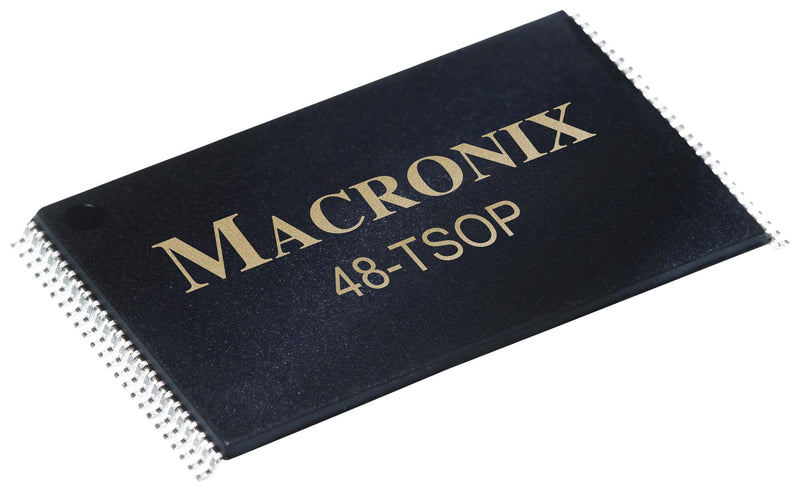 Macronix MX29LV800CBTI-70G Flash Memory Parallel NOR 8 Mbit 1M x 8bit / 512K 16bit CFI Tsop 48 Pins