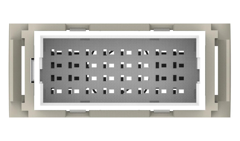 AMP - TE Connectivity T2111322101-000 Heavy Duty Connector Module 32 Contacts Plug Crimp Pin Not Supplied