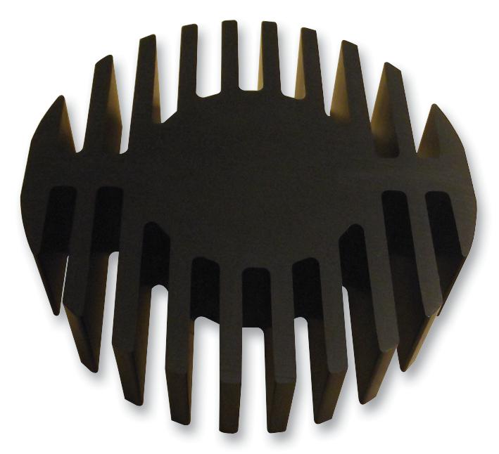 FISCHER ELEKTRONIK SK 578 15 SA LED Heat Sink, Black Anodized Extrusion, IC Design LEDs, Aluminium, 2.15 &deg;C/W, 15 mm, 60 mm