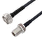 L-COM LCCA30269-FT2 RF Cable 4.3/10 PLUG-N BHD Jack 2FT