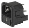 Schurter 4301.0502 4301.0502 Un-Filtered IEC Power Entry Module C14 General Purpose 10 A 250 VAC 2-Pole Fuse Holder