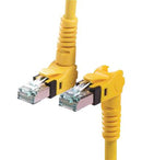 Harting 09488484745005 Ethernet Cable Varioboot Cat6a 500 mm 19.7 " RJ45 Plug to Yellow