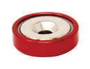 Eclipse Magnetics E1104/NEO/R/F POT Magnet 40MM X 7.8MM Neodymium RED