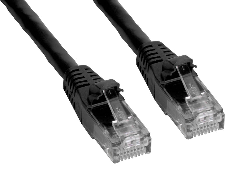 Amphenol Cables ON Demand MP-64RJ45UNNK-008 Patch Cable RJ45 Plug 8 Black