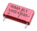 WIMA MKS4F022203C00KSSD Film Capacitor, 0.022 &micro;F, PET (Polyester), 250 V, MKS4 Series, &plusmn; 10%, Radial Leaded