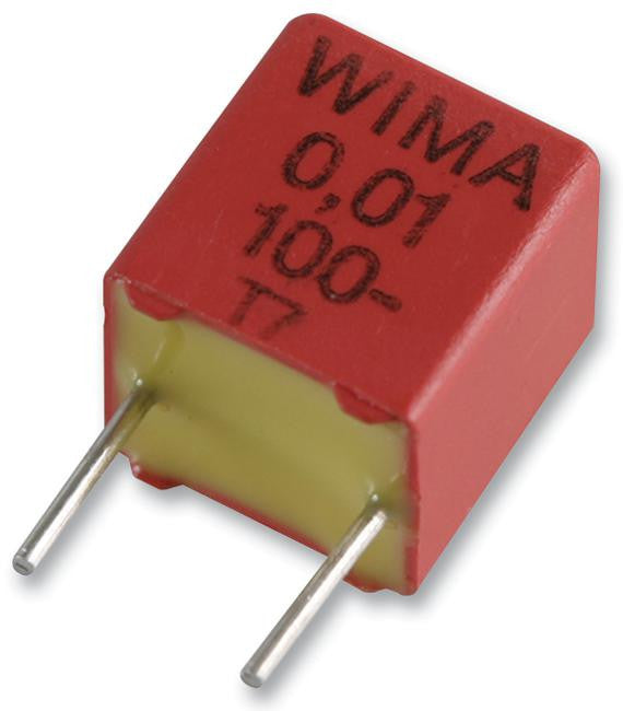 WIMA FKP2D006801D00JSSD Film Capacitor, 680 pF, PP (Polypropylene), 100 V, FKP2 Series, &plusmn; 5%, Radial Leaded