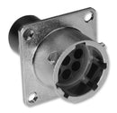 SOURIAU UT00104PH6 Circular Connector, Trim Trio UT0 Series, Wall Mount Receptacle, 8 Contacts