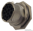 SOURIAU UT071412SH6 Circular Connector, Trim Trio UT0 Series, Jam Nut Receptacle, 12 Contacts