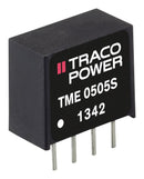 TRACOPOWER TME 2415S Isolated Board Mount DC/DC Converter, Miniature, Fixed, 1 Output, 21.6 V, 26.4 V, 1 W, 15 V