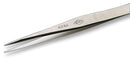 EREM AASASL Tweezer, Economic, Precision, 125 mm, Stainless Steel Body, Stainless Steel Tip