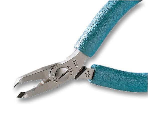 EREM 572E. Length Angled Flush Cutting Pliers, 115mm, ESD Safe, High Grade Steel