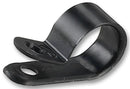 PANDUIT CCS19-S8-C0 Nylon Fixed Diameter Cable Clamp 10.9 x 9.4mm Black 100 Pack