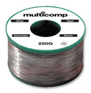 MULTICOMP 812002 Solder Wire, Lead Free, 1mm Diameter, 217&deg;C, 250g