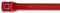 PANDUIT IT9100-CUV2 Cable Tie, Nylon 6.6 (Polyamide 6.6), Red, 358 mm, 8.9 mm, 100 mm