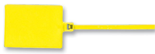 PANDUIT PLF1MA-C4Y Cable Tie, Nylon 6.6 (Polyamide 6.6), Yellow, 130 mm, 2.5 mm, 22 mm