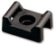 PANDUIT TM2S8-C0 Cable Tie Mount, 4.6 mm, Screw, Nylon 6.6 (Polyamide 6.6), Black