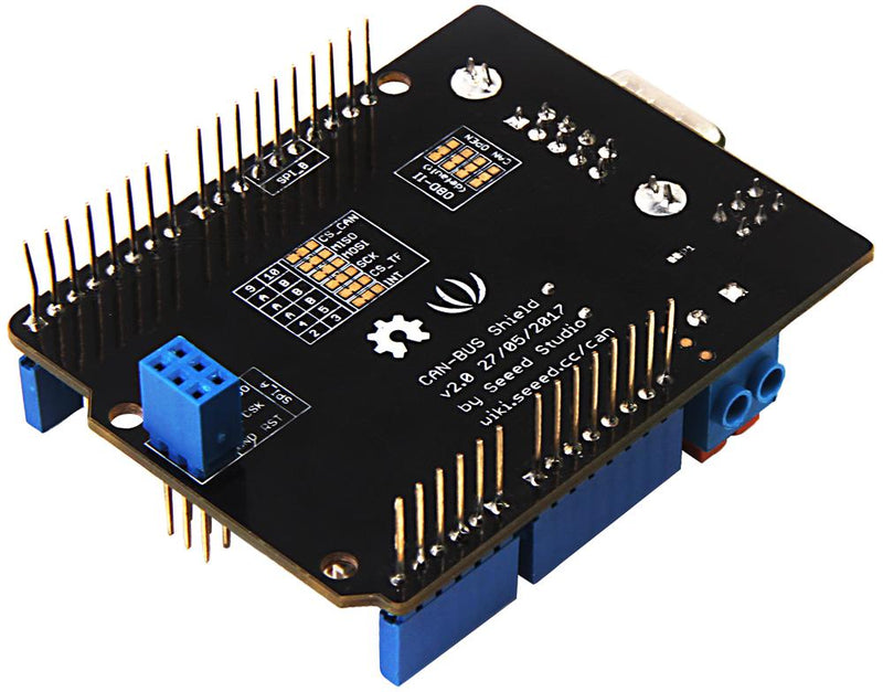 Seeed Studio 103030215 CAN-BUS Shield Board MCP2515 MCP2551 Controller and Transceiver Arduino