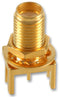 JOHNSON 142-0701-873 RF / Coaxial Connector, SMA Coaxial, Straight Bulkhead Jack, Solder, 50 ohm, Beryllium Copper