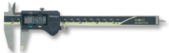 MITUTOYO 500-196-30 Digital Caliper, 0-6"/0-150mm, 0.013mm Resolution