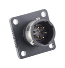 SOURIAU-SUNBANK / Eaton UTGX010D6P Circular Connector Souriau Utgx Series Flange Mount Receptacle 6 Contacts PCB Pin Bayonet New