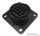 AMP - TE CONNECTIVITY 206043-1 Circular Connector, CPC Series 1, Panel Mount Receptacle, 14 Contacts, Thermoplastic Body