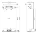 Traco Power TMDC 60-2411 Isolated Chassis Mount DC/DC Converter ITE 4:1 60 W 1 Output 5.1 V 12 A