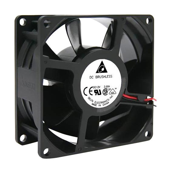 Delta Electronics AFB0824GHE Axial FAN 80MM 24VDC 99.01CFM 54DBA