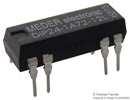 STANDEXMEDER DIP24-1A72-12L Reed Relay, SPST-NO, 24 VDC, DIP Series, Through Hole, 2 kohm, 500 mA