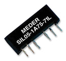 STANDEXMEDER SIL12-1A72-71D Reed Relay, SPST-NO, 12 VDC, SIL Series, Through Hole, 1 kohm, 1 A