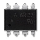 BROADCOM LIMITED 6N137-300E Optocoupler, Digital Output, 1 Channel, 3.75 kV, 10 Mbaud, Surface Mount DIP, 8 Pins