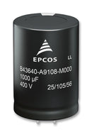 Epcos B43640B9687M000 Electrolytic Capacitor Snap-in 680 &Acirc;&micro;F 400 V &plusmn; 20% Snap-In 2000 Hours @ 105&deg;C