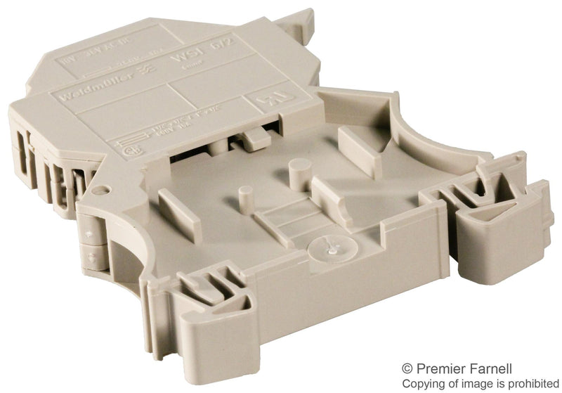 WEIDMULLER 1014100000 TERMINAL BLOCK, FUSED, 20-8AWG, 1X1/4IN