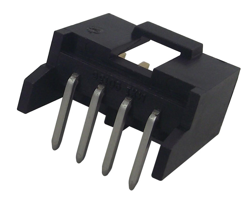 Molex 90136-2106 Pin Header Signal 2.54 mm 1 Rows 6 Contacts Through Hole Right Angle C-Grid III 90136