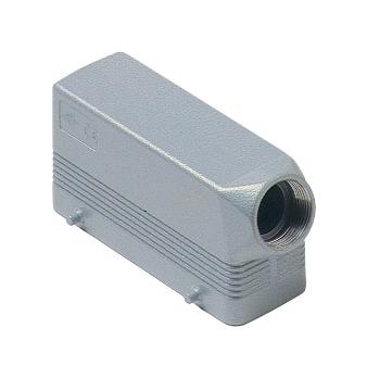 Multicomp PRO MP004754 Heavy Duty Connector Hood Side Entry Metal Body 2 Lever Connectors