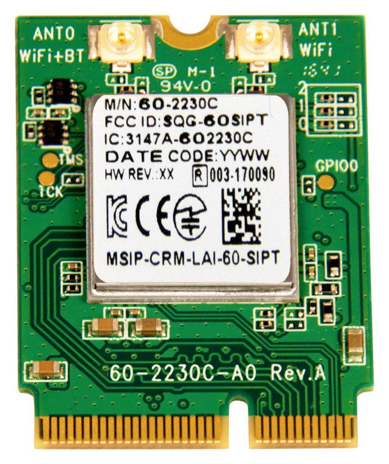 Laird Connectivity ST60-2230C-U BT/WIFI Module 2.4-2.495/5.15-5.825GHZ