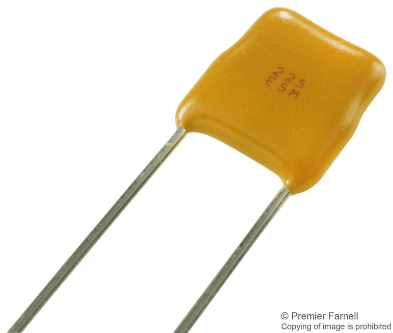 AVX SR305E225MAR Multilayer Ceramic Capacitor, 2.2 &micro;F, 50 V, SkyCap SR Series, &plusmn; 20%, Radial Leaded, Z5U