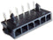 AMP - TE CONNECTIVITY 2-1445055-4 Rectangular Connector, Micro MATE-N-LOK Series, 4 Contacts, Header, 3 mm, Through Hole, 1 Row