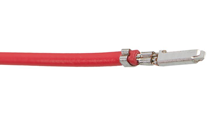 Molex 215711-2113 215711-2113 Cable Assembly Crimp Pin to Free End 8.9 " 225 mm CLIK-Mate OTS 215711 Red