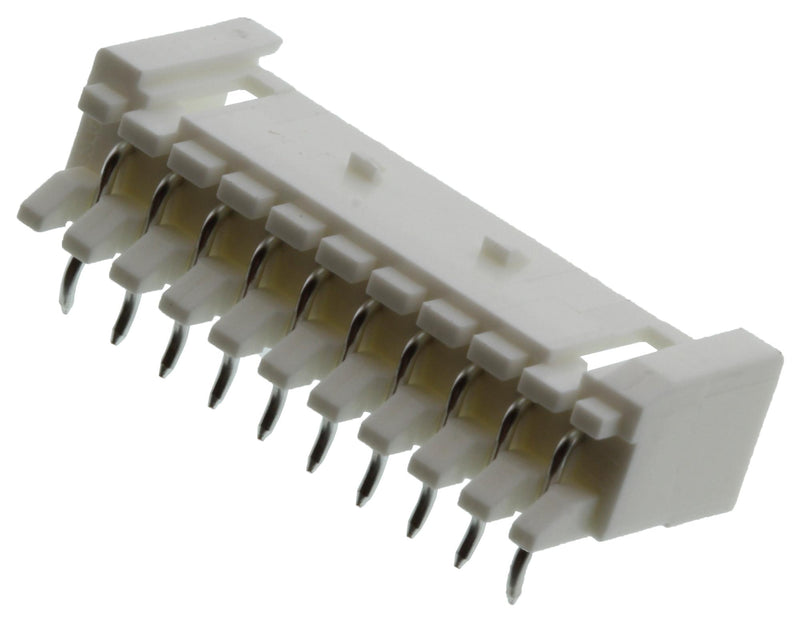 Molex 53426-1010 Wire-To-Board Connector 2.5 mm 10 Contacts Header Mini-Lock 53426 Series Through Hole 1 Rows