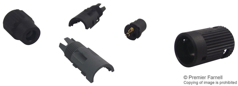 BINDER 99 0972 100 02 Circular Connector, 710 Series, Cable Mount Receptacle, 2 Contacts, Solder Socket