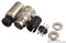 BINDER 99 5109 15 04 Circular Connector, 423 Series, Cable Mount Plug, 4 Contacts, Solder Pin, Brass Body