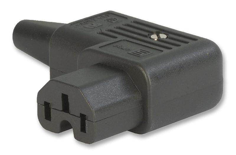 SCHURTER 4784.0000 Power Entry Connector, Receptacle, 250 VAC, 10 A, Cable Mount, Screw